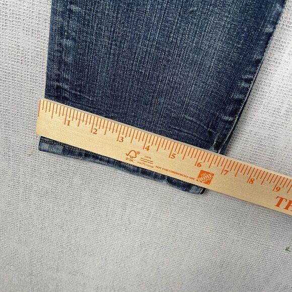 American Eagle Jeans Men’s 30x32 Blue Extreme Flex 4 Slim Straight Fit Distress - Picture 8 of 10